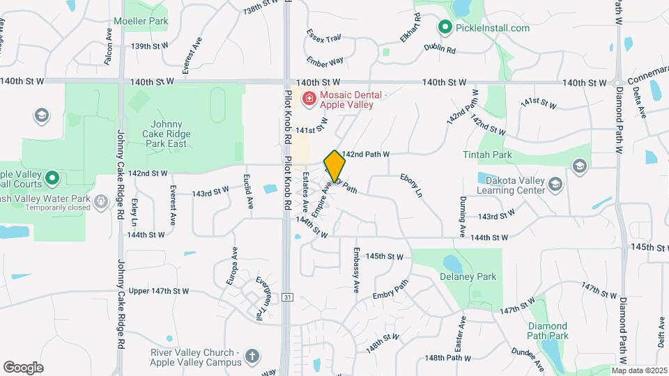 14260 Empire Ave Map and Location Details