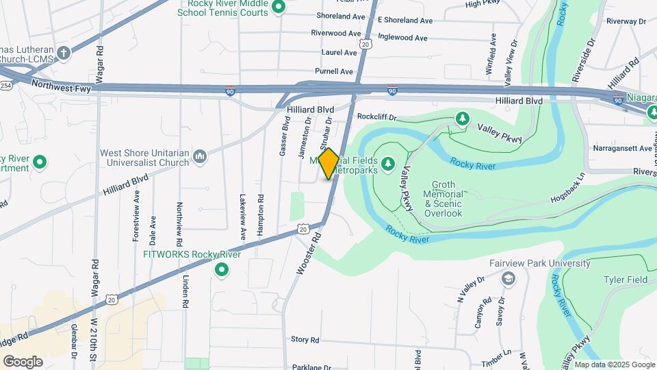 2816 Wooster Rd Map and Location Details