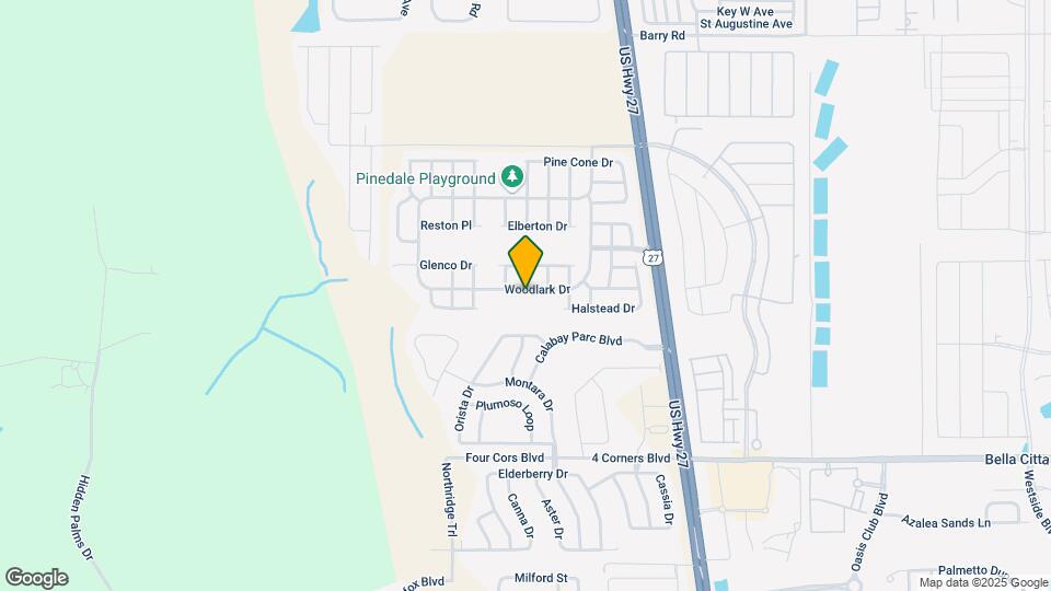 800 Woodlark Dr Map and Location Details