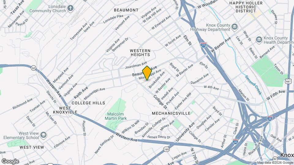 1424 Nolan Ave Map and Location Details