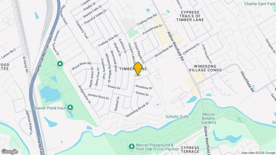 2511 Ciderwood Dr, Unit 2511 Map and Location Details