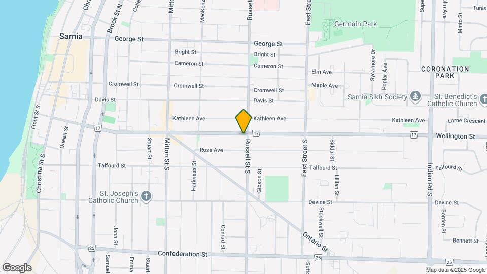 473 Wellington St Map and Location Details