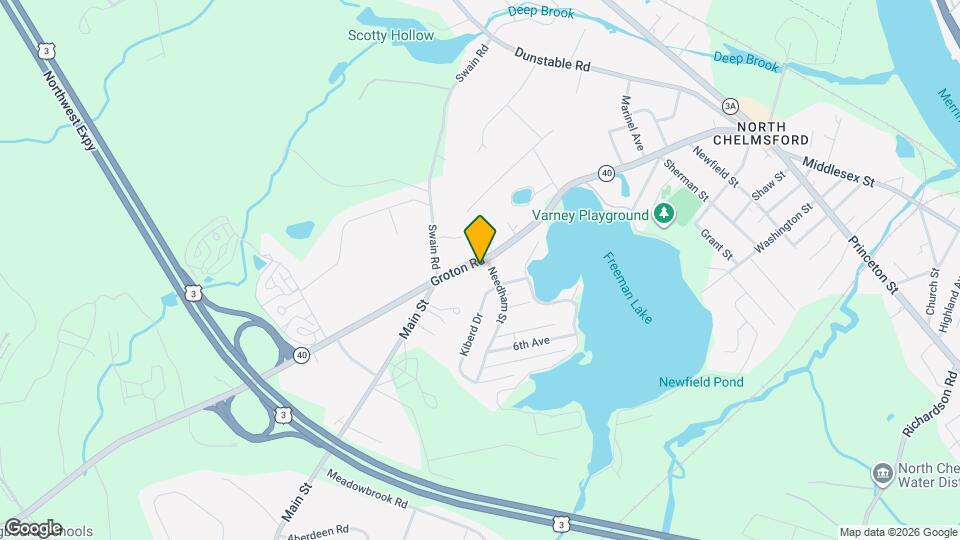 126 Groton Rd Map and Location Details