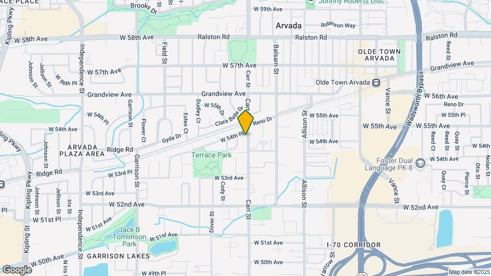 5415 Carr Street Mapa y Detalles de la Ubicación