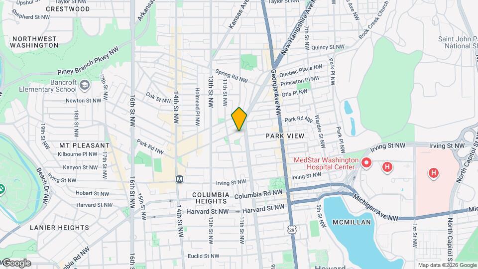 1008 Park Rd NW Map and Location Details