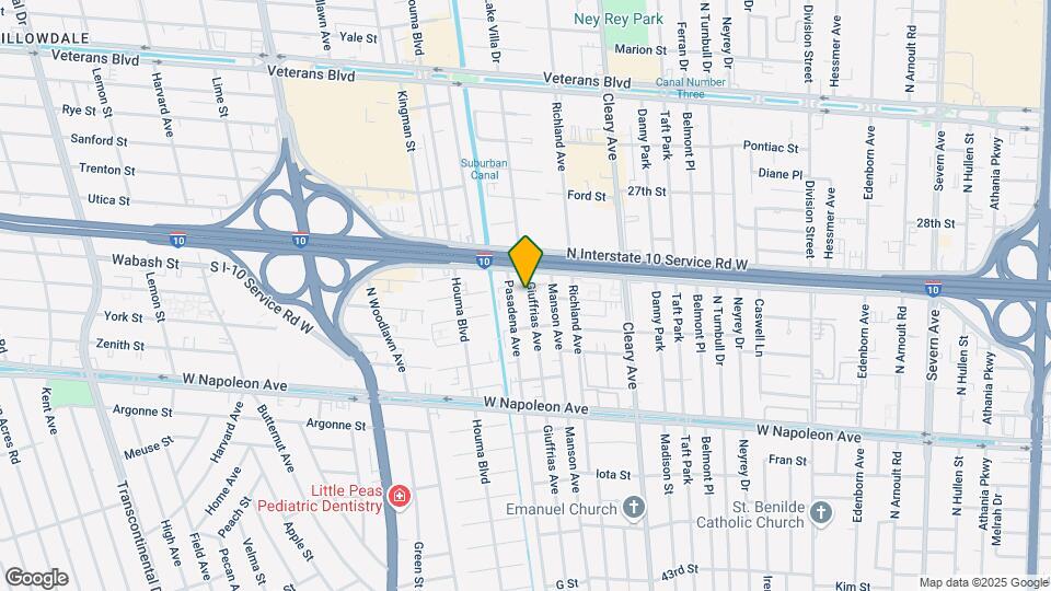 2504 Giuffrias Ave Map and Location Details