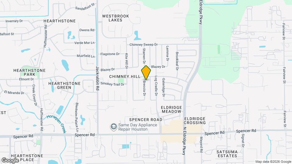 7422 Breccia Dr Map and Location Details