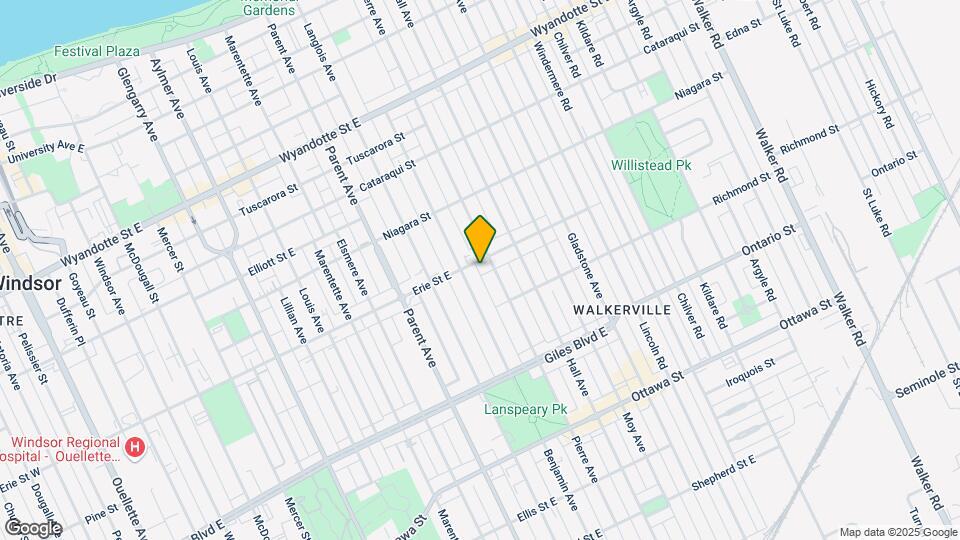 1157 Erie St E Map and Location Details