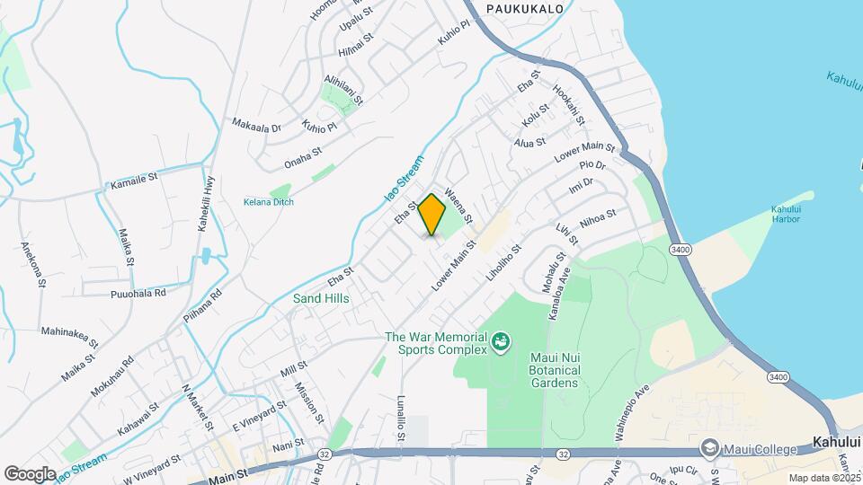 71 Waiaka Ln Mapa y Detalles de la Ubicación