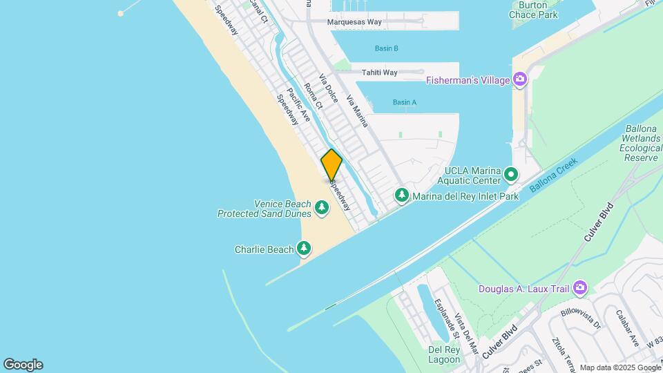 5111 Ocean Front Walk, Unit 4 Map and Location Details