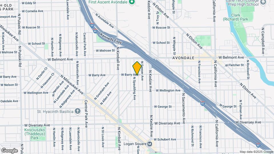 3049 N Spaulding Ave Map and Location Details