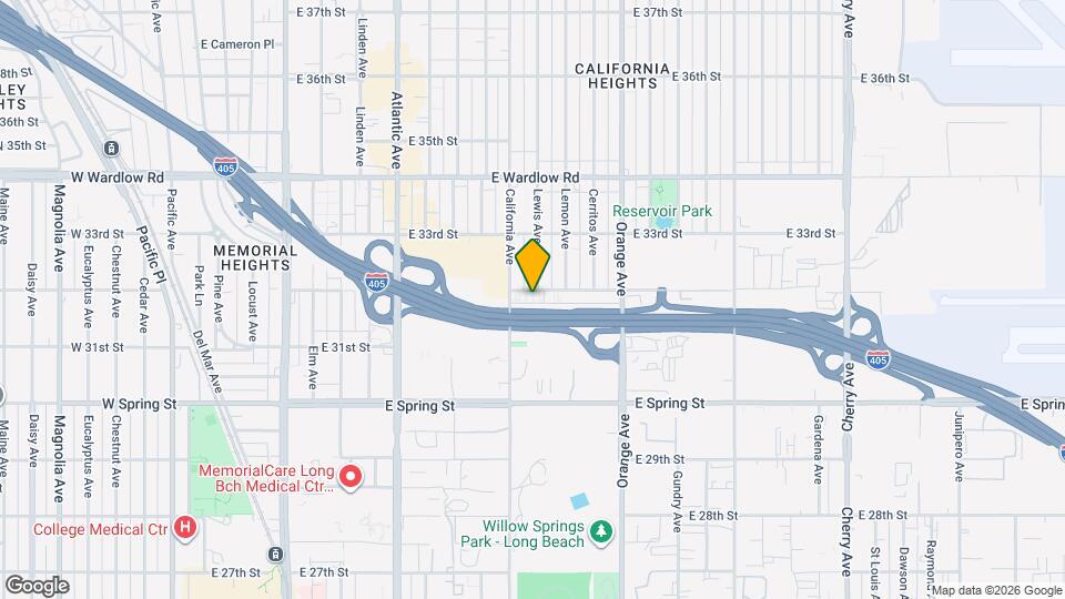 1010 E 32nd St, Unit A Map and Location Details