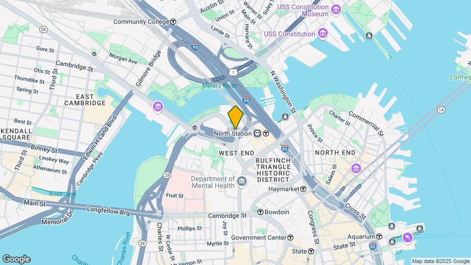 1 Nashua St, Unit FL18-ID708 Map and Location Details