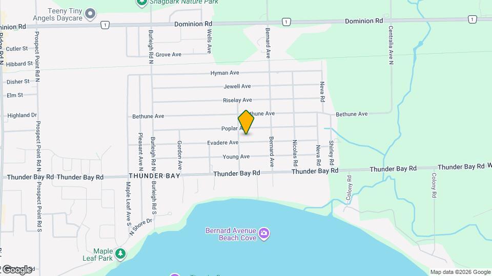 3132 Evadere Ave Map and Location Details
