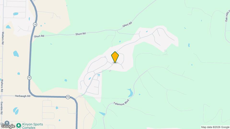 1121 Gardenia St Map and Location Details