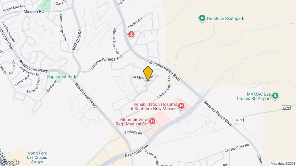 682 La Melodia Dr Map and Location Details