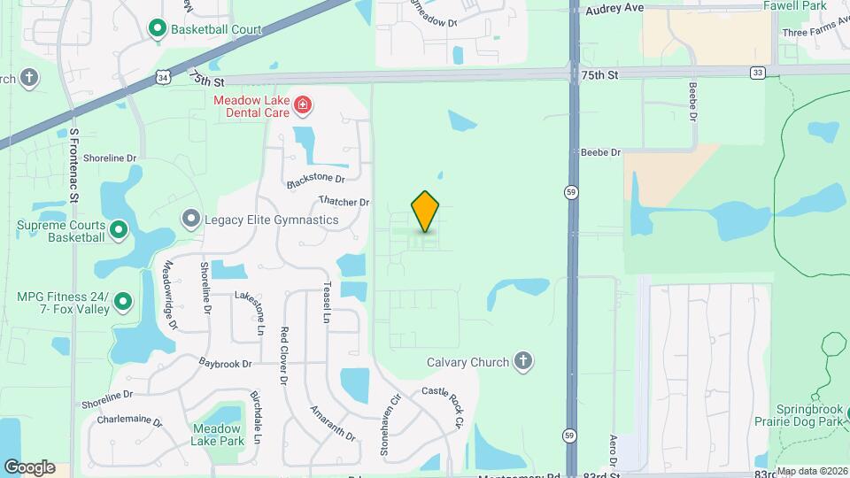 871 Finley Dr Map and Location Details