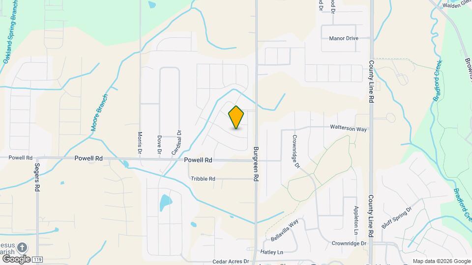 104 Citation Dr Map and Location Details