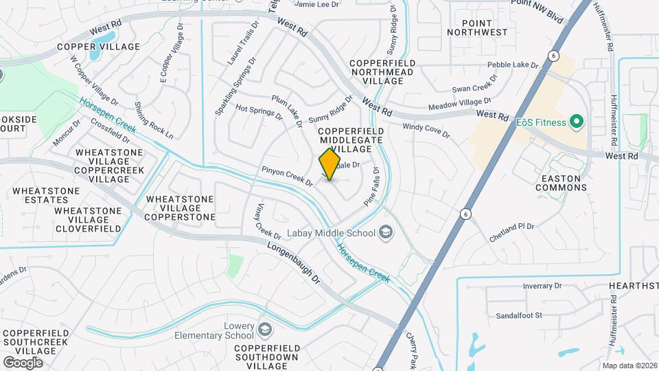 8111 Silver Fir Dr Mapa y Detalles de la Ubicación