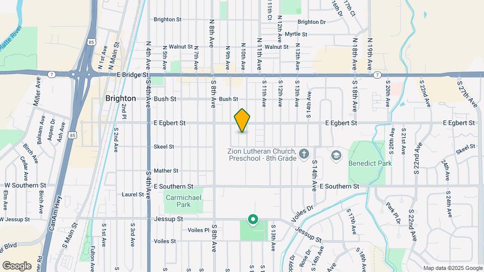 259 S 10th Ave, Unit #2 Mapa y Detalles de la Ubicación