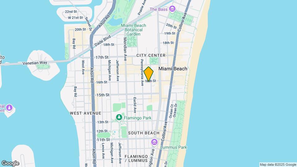 1568 Drexel Ave Mapa y Detalles de la Ubicación