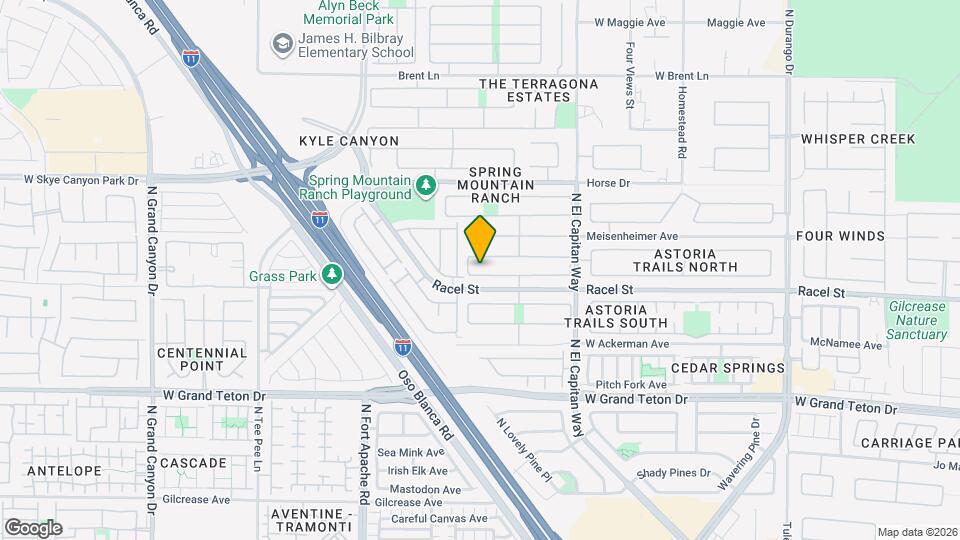 9020 Square Knot Ave Mapa y Detalles de la Ubicación