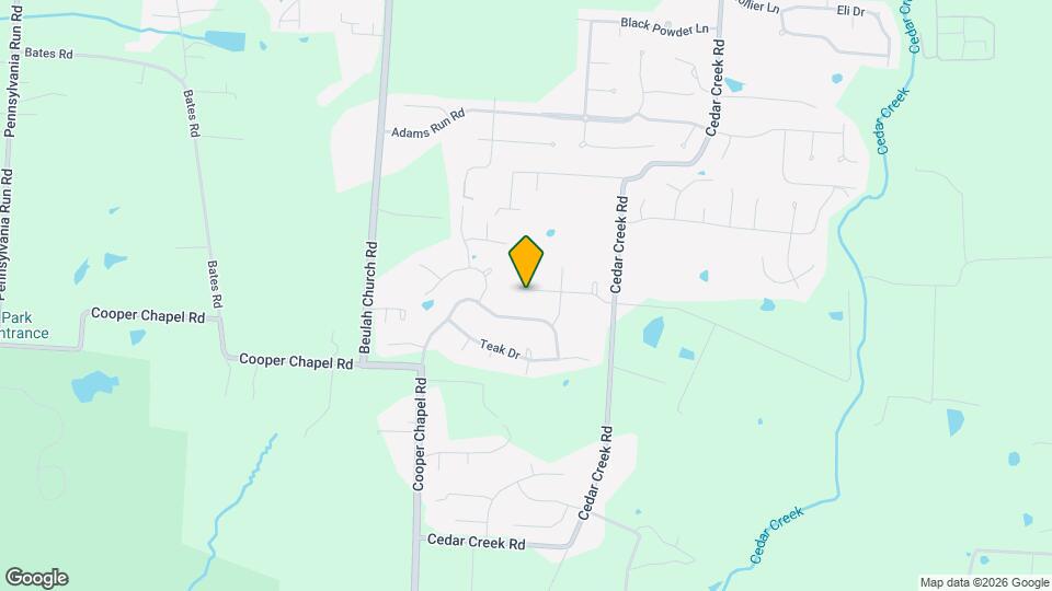 8308 Fairmount Rd Map and Location Details