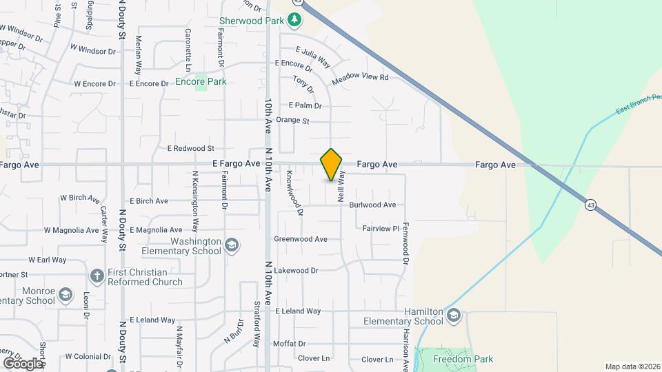 2427 Cherrywood Ct Map and Location Details