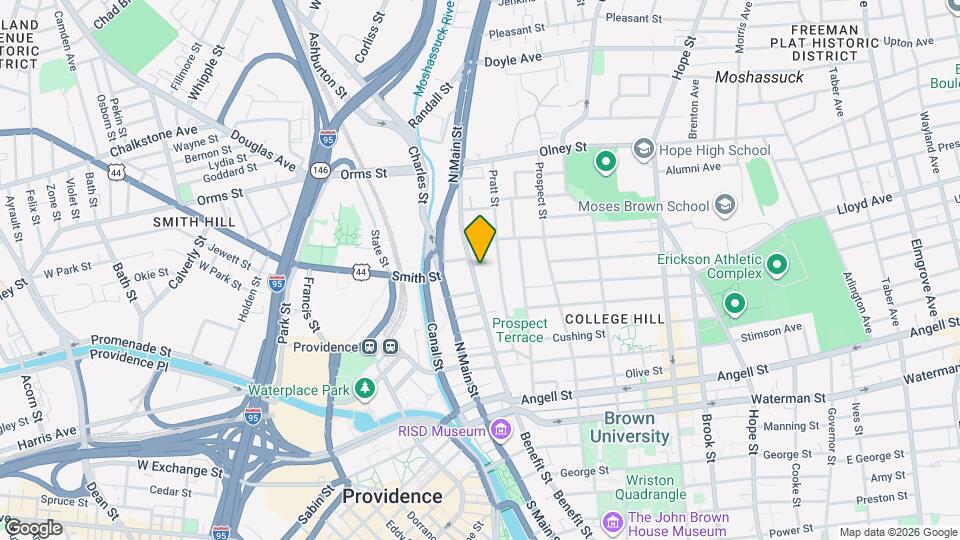 71 Benefit St Map and Location Details