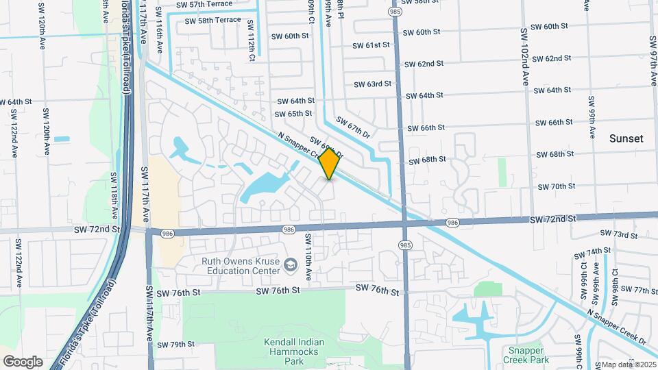 6929 SW 109th Pl Map and Location Details