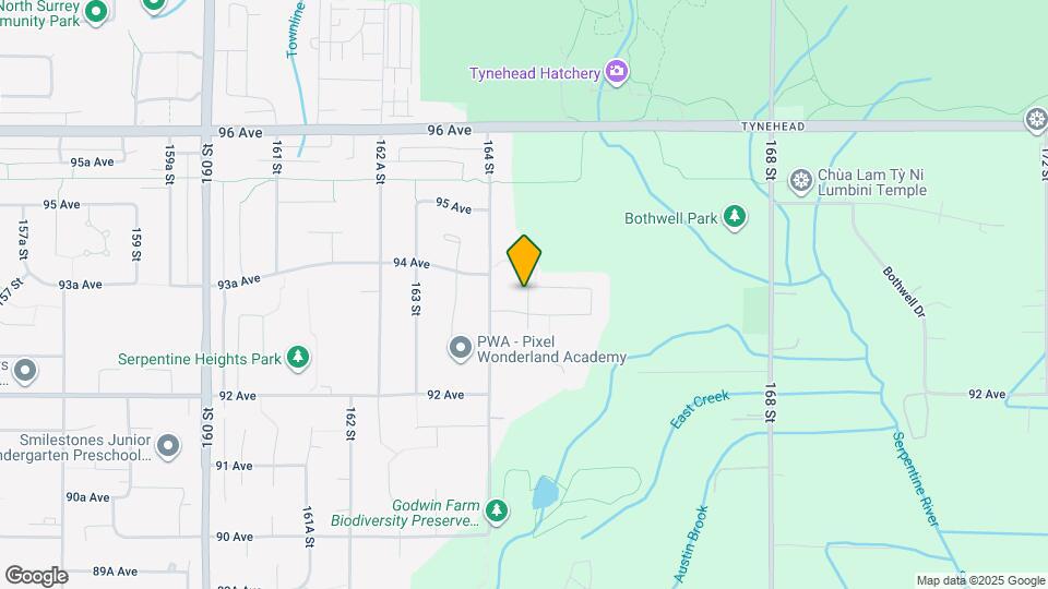 9361 164A St Map and Location Details