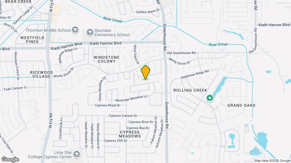 19210 Moss Meadow Ln Map and Location Details
