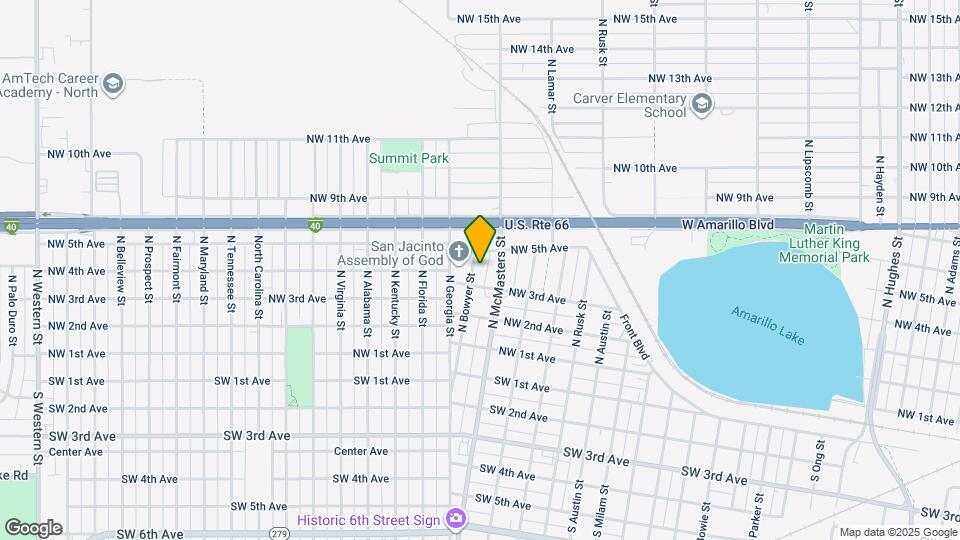 306 N Bowyer St Map and Location Details