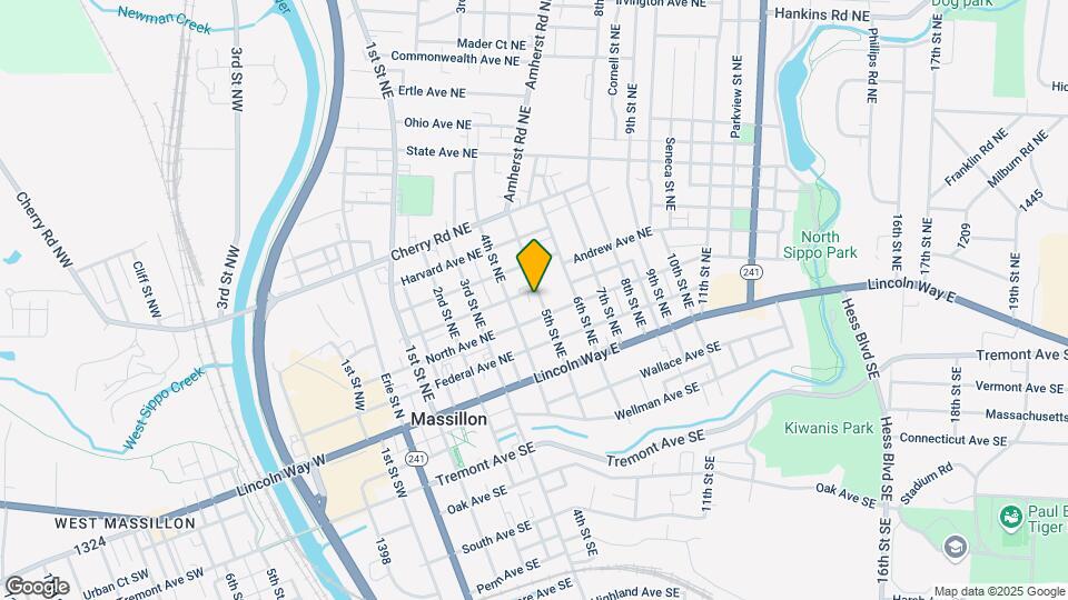 223 5th St NE Map and Location Details