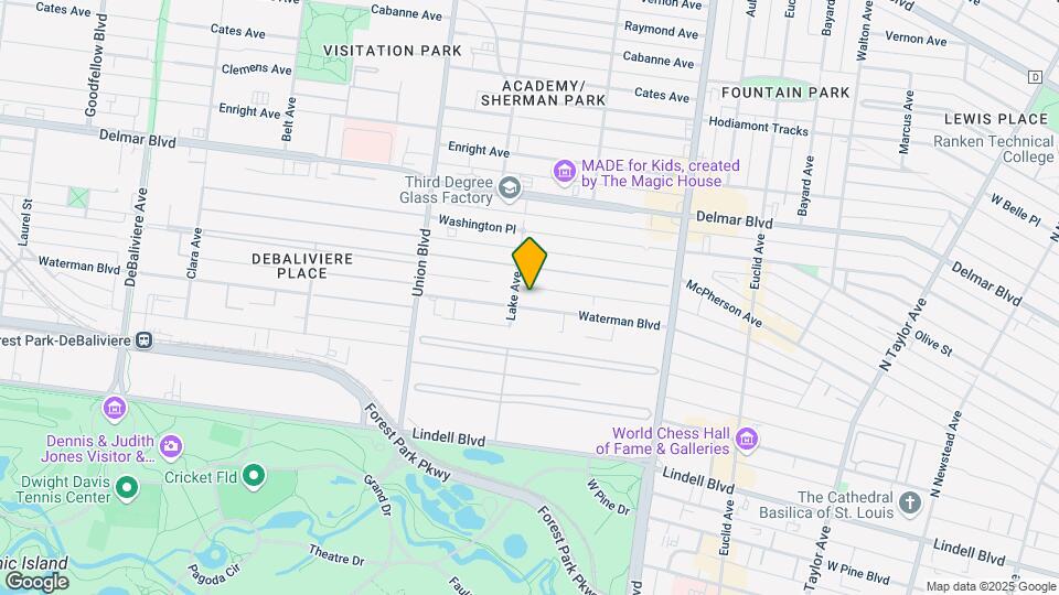 5155-5157 Waterman Blvd Map and Location Details