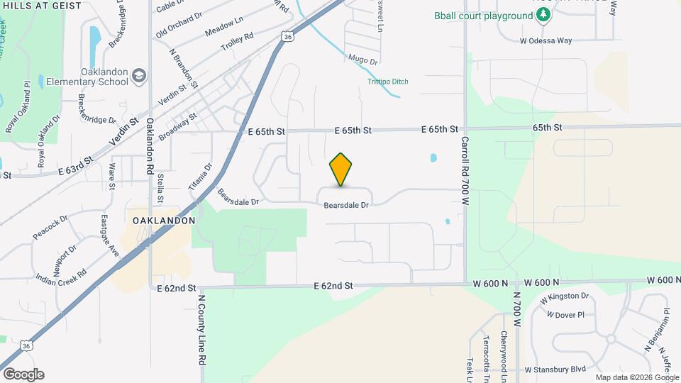 12401 Rose Haven Dr Map and Location Details