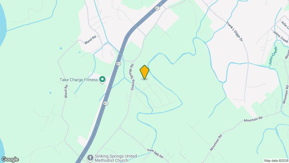 702 Saulsbury Ln Map and Location Details