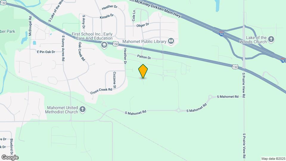 1206 S Roberto Rd Map and Location Details