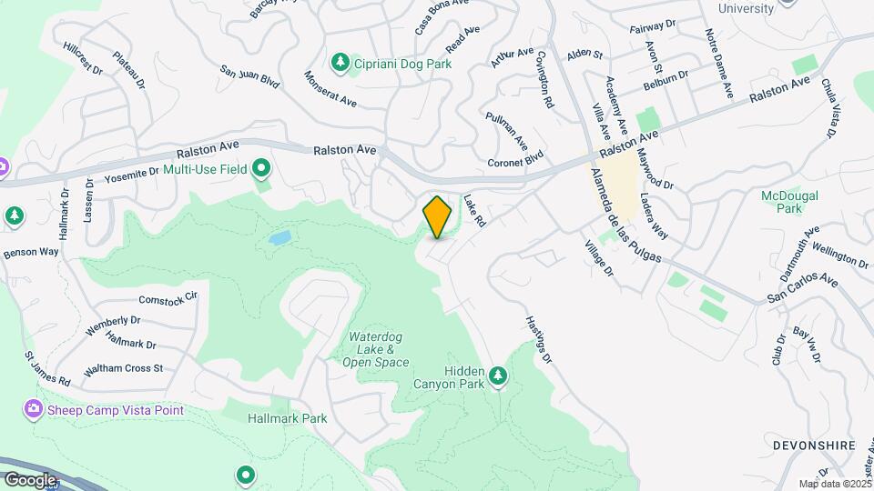 400 Live Oak Way Map and Location Details