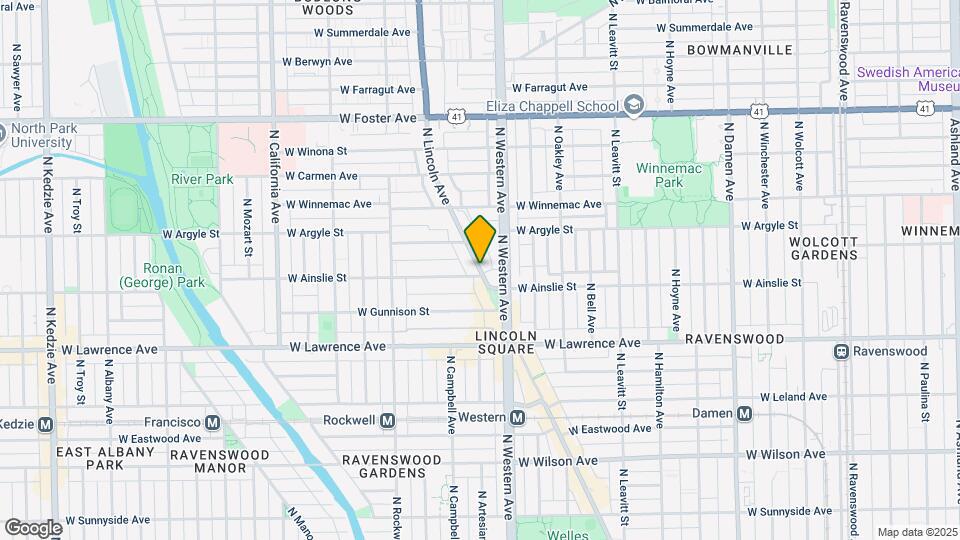 4918 N Lincoln Ave, Unit 3S Mapa y Detalles de la Ubicación