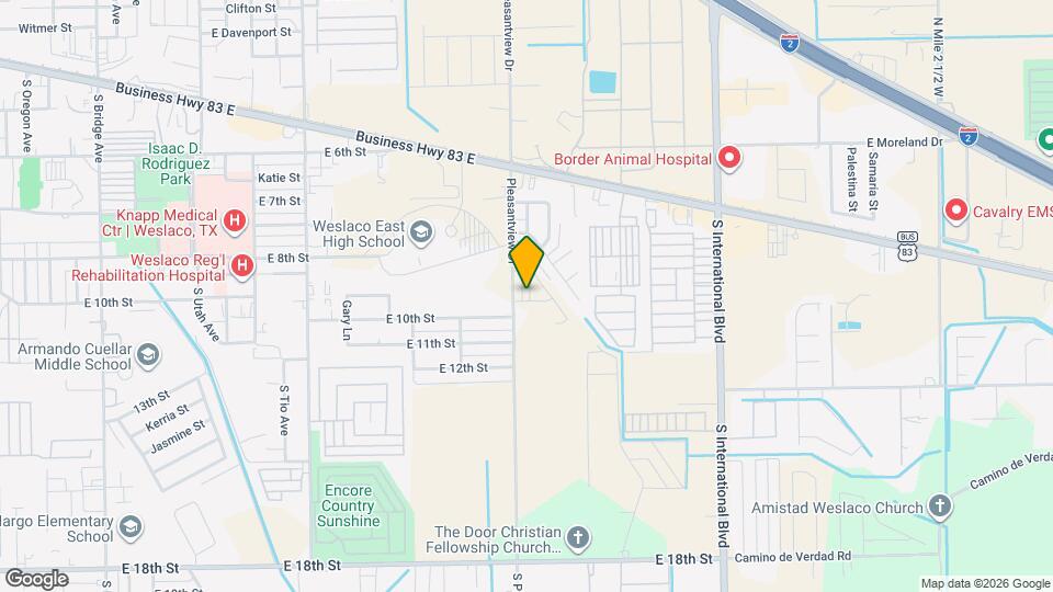 904 Crestview St, Unit D Mapa y Detalles de la Ubicación