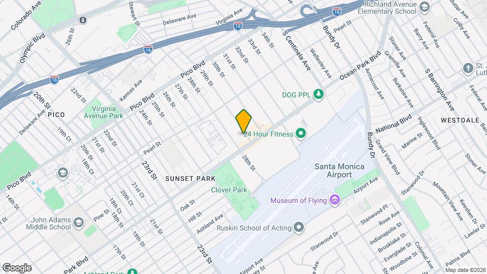 2652 29th St Map and Location Details