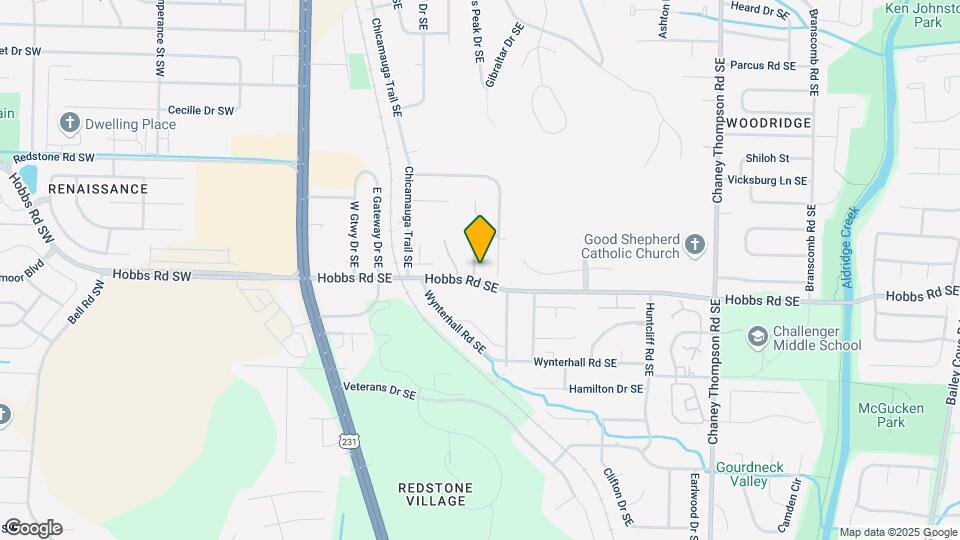 617 Wellingburg Rd SE Mapa y Detalles de la Ubicación