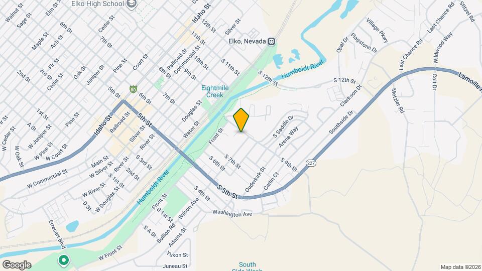 462 S 9th St Map and Location Details