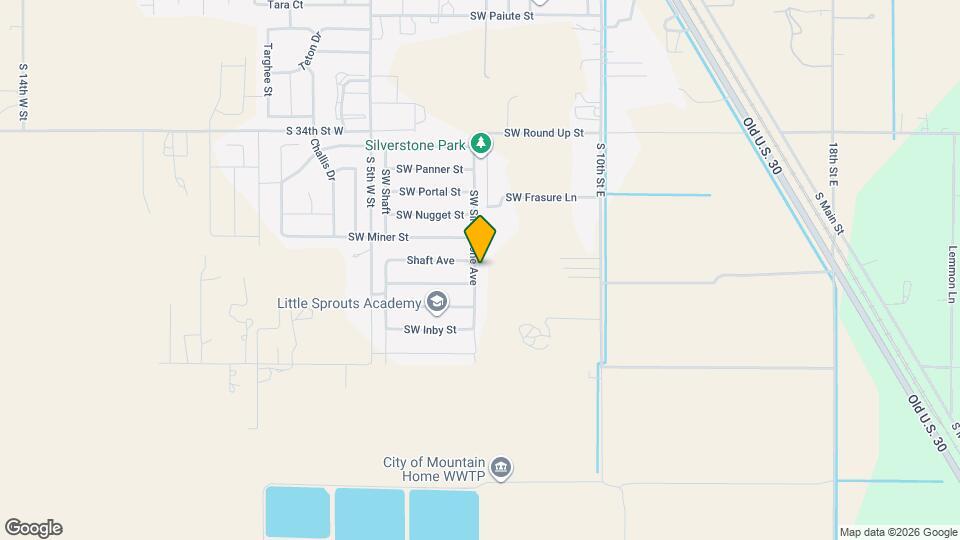 1820 SW Silverstone Ave Mapa y Detalles de la Ubicación