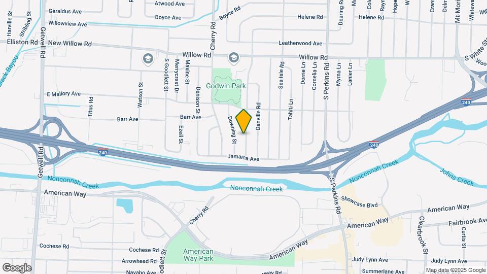 1885 Dearing Rd Map and Location Details
