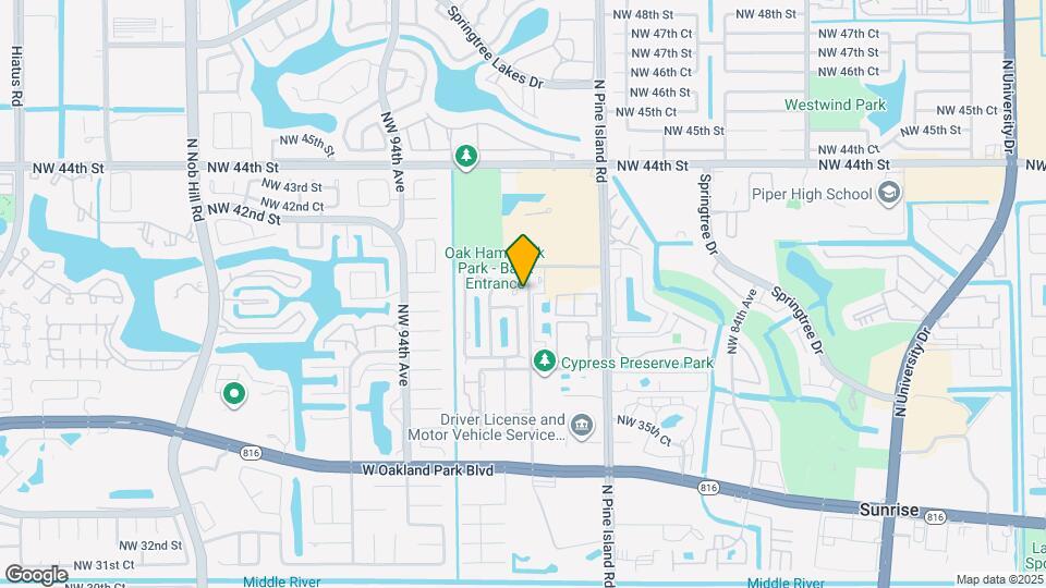 4030 NW 90th Way Map and Location Details