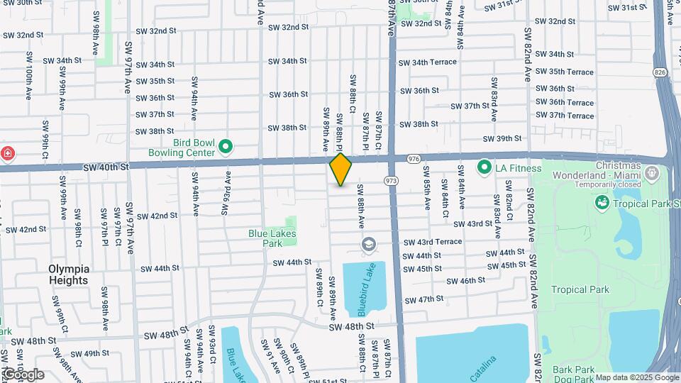 8855 SW 41st Terrace Map and Location Details