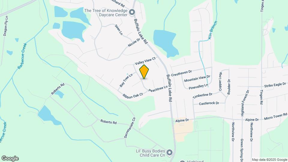 276 Peachtree Ln Map and Location Details