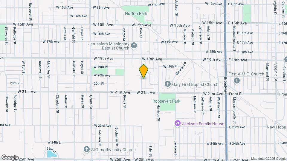 2027 Polk St Map and Location Details